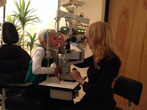 Pediatric eye exam at Murrayhill Eye Care